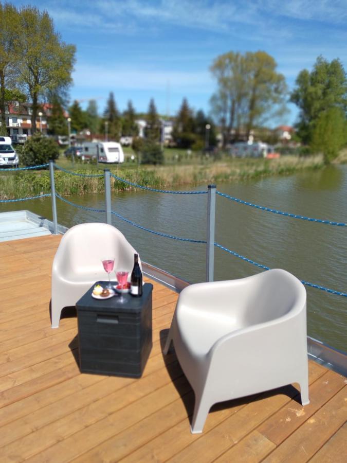 Houseboat Arka 1 - Domki Na Wodzie, Rower Wodny, Wifi, Parking Mielno  Exterior photo